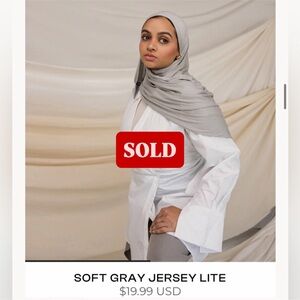 Vela Soft Grey Jersey Lite